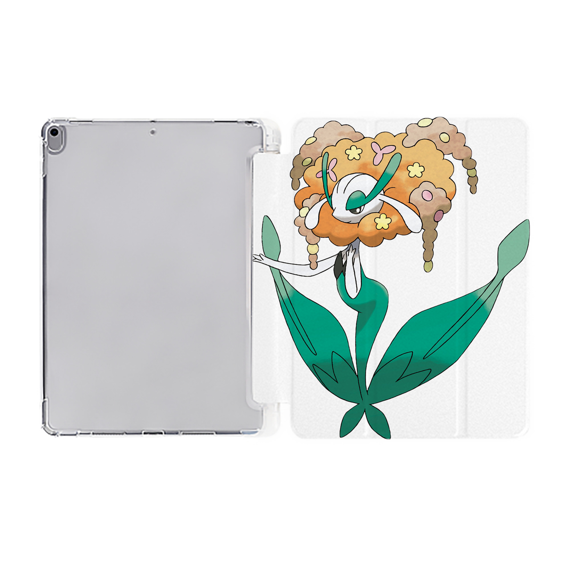 （画像用） ポケットモンスター Pokémon IPad ケース ペン収納付き 三つ折りスタンド PUレザー×シリコン 対応機種9.5/10.5/10.9インチ